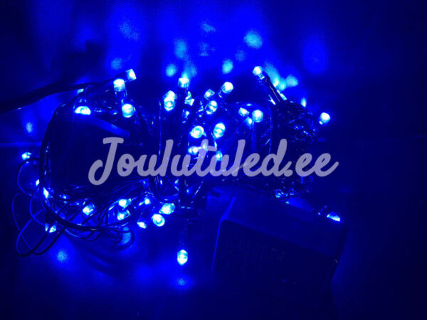 100LED mėlynos kalėdinės lemputės 8M - Image 2