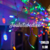 200LED valguskardin värviline 9.5M