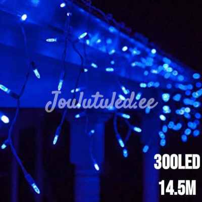 300LED valguskardin  sinine 14.5M
