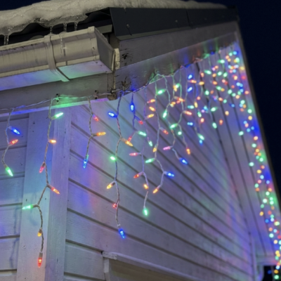 300LED valguskardin värviline 14.5M