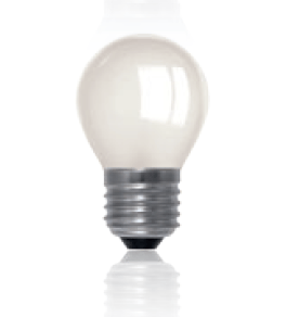 LED Pirn 1W G45 E27 külm valge