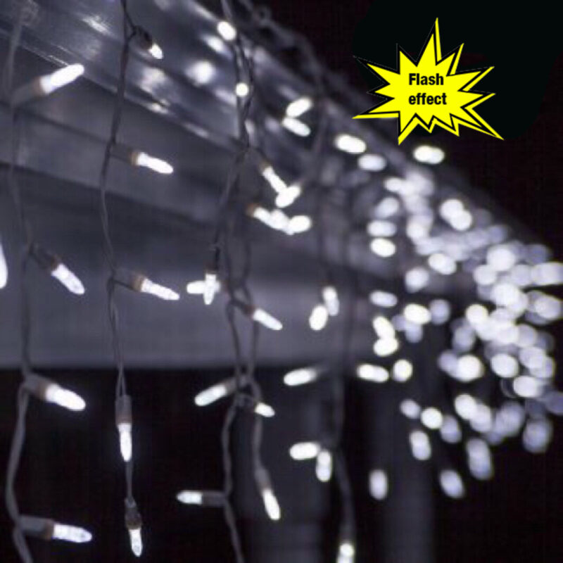 1000LED valguskardin VILKUV külm valge+külm valge 25M
