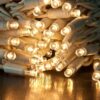 LED Valguskardinad valge juhtmega soe valge 5x1M