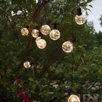 LED Lambikett traadiga 9.5M 10 lampi