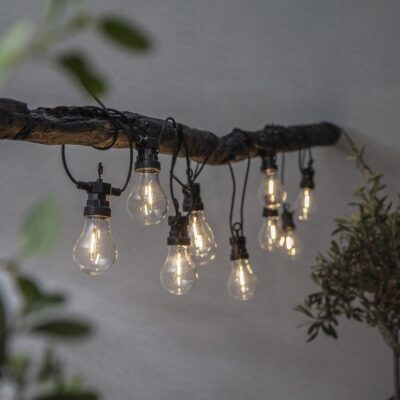 LED Lambikett Filament 8M 10 lampi