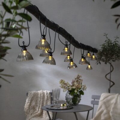 LED Lambikett Shade 9.95M 12 lampi