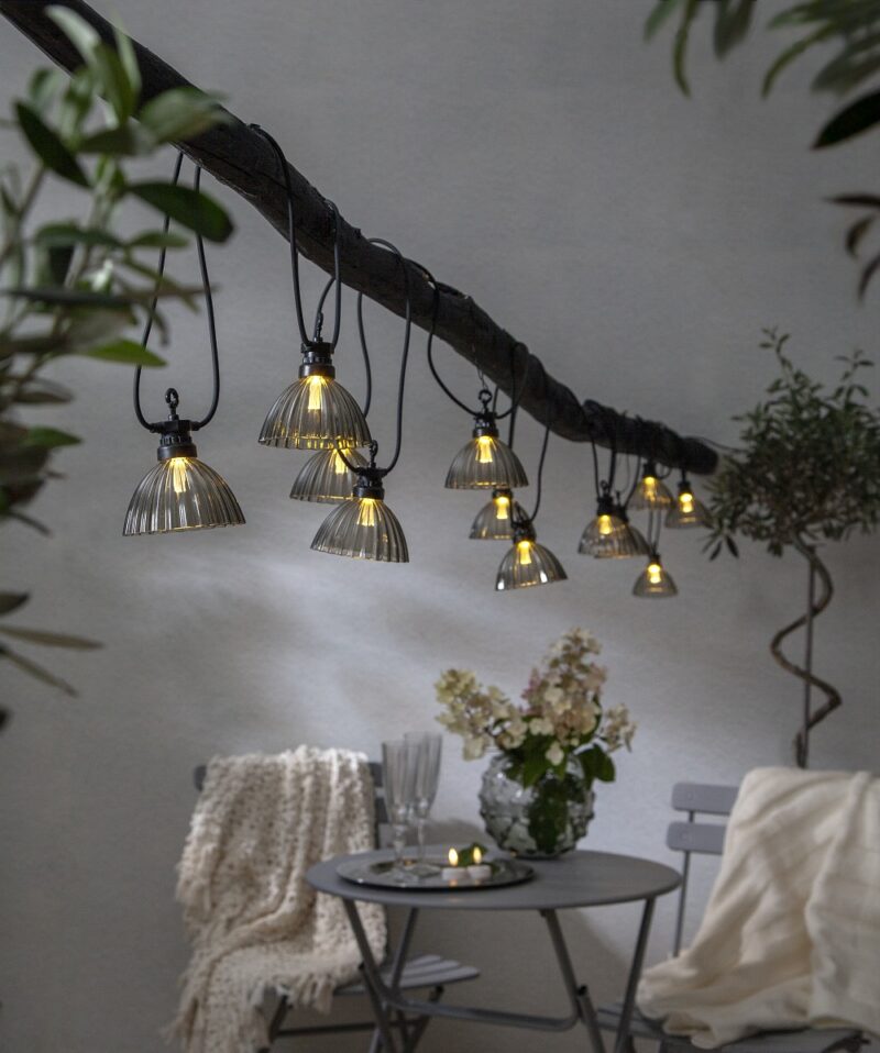 LED Lambikett Shade 9.95M 12 lampi