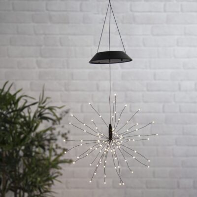 LED rippuv Dekoratsioon päikesepatareiga