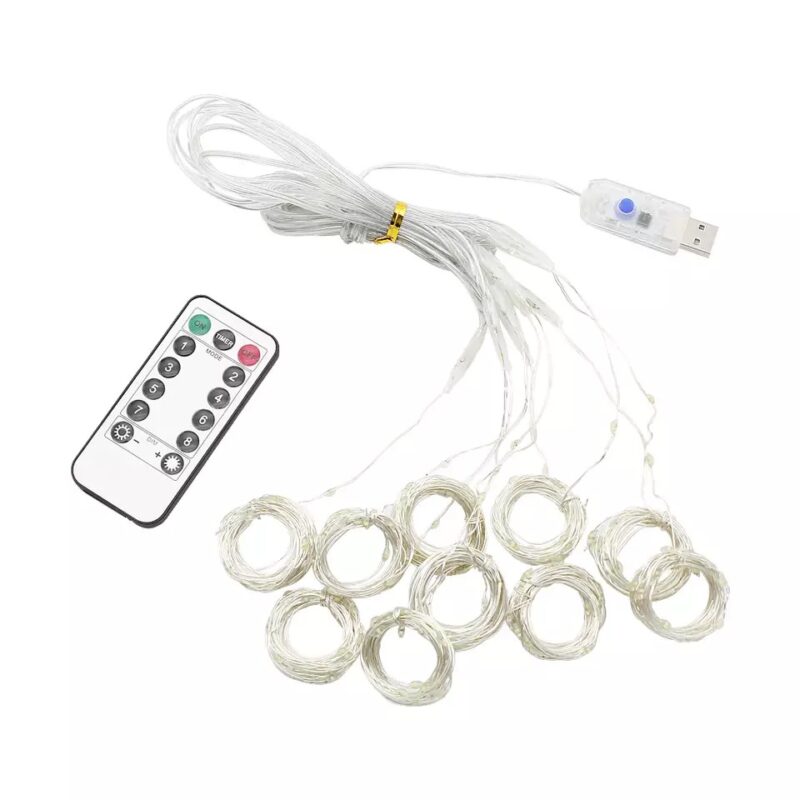 Valgusribad MicroLED soe valge 3Mx2M - Image 2