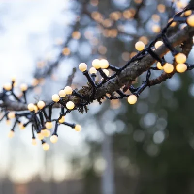 300LED pallikujulised tuled soe valged 6M