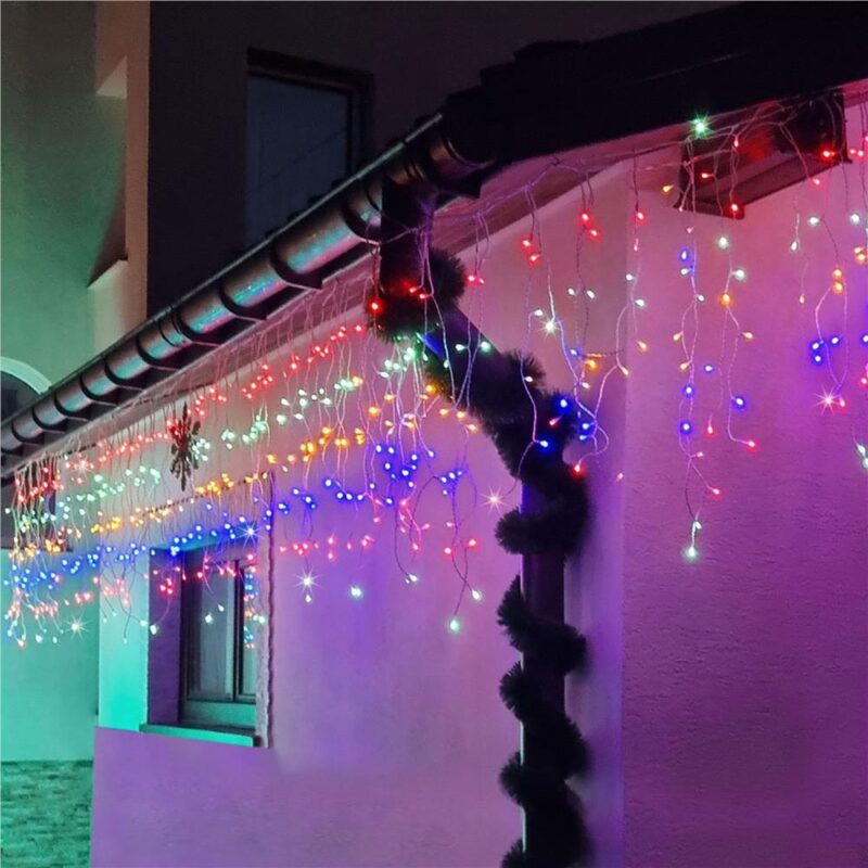 500LED valguskardin värviline 22.5M + juhtimise pult - Image 3