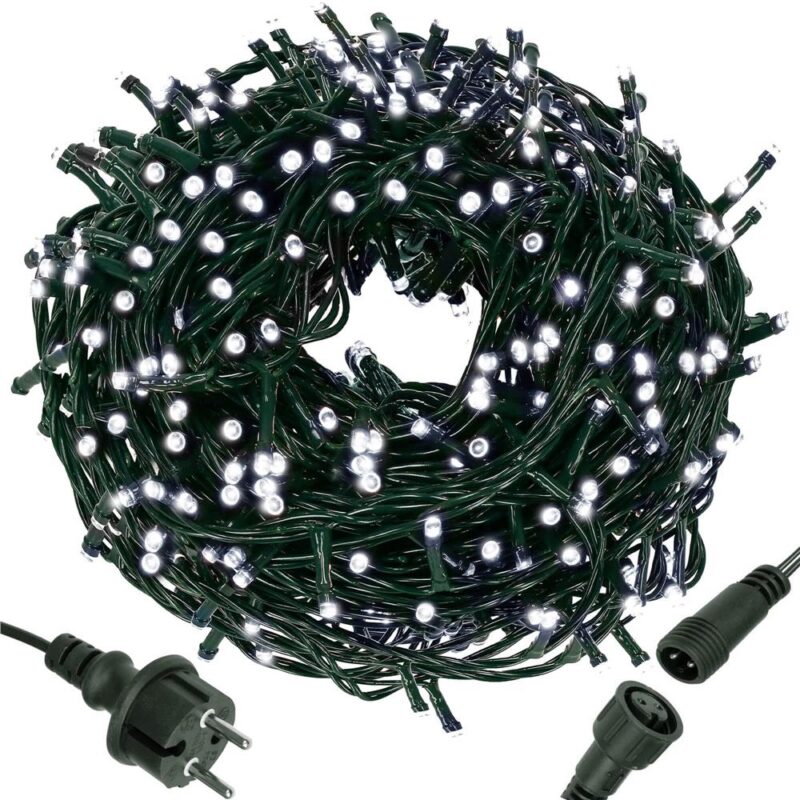 1000LED jõulutuled valge 61.5M - Image 4