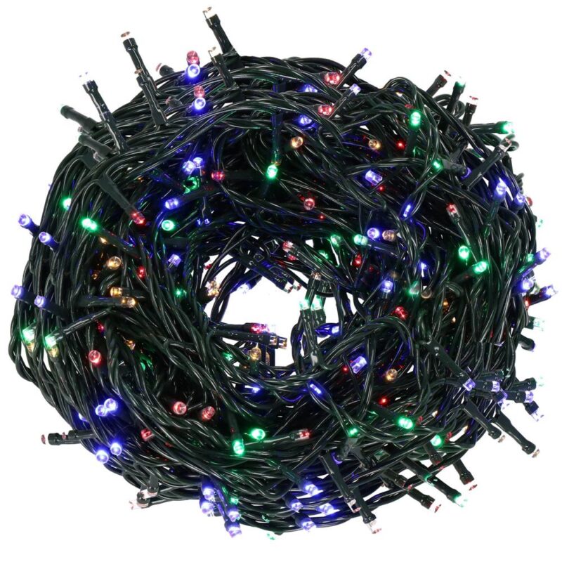 1000LED jõulutuled värviline 52.5M - Image 2