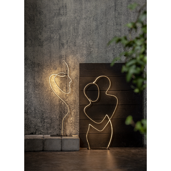 LED Dekoratiivne kuju, minimalistlik Skandinaavia stiil
