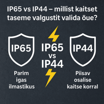 IP65 ja IP44 vahe