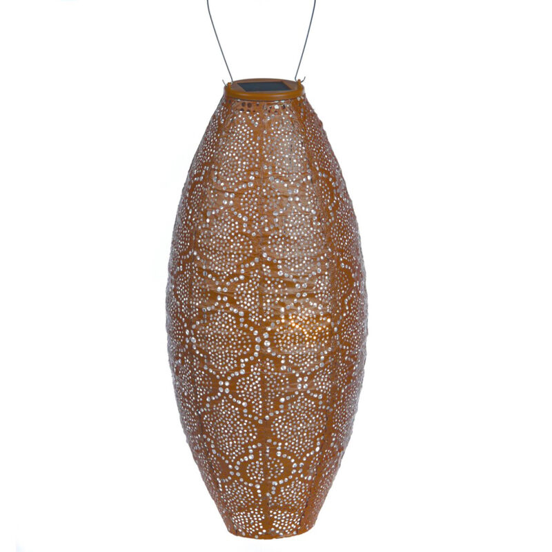 Päikesepaneeliga Aiavalgusti Lumiz Long Oval20 Bazaar Copper
