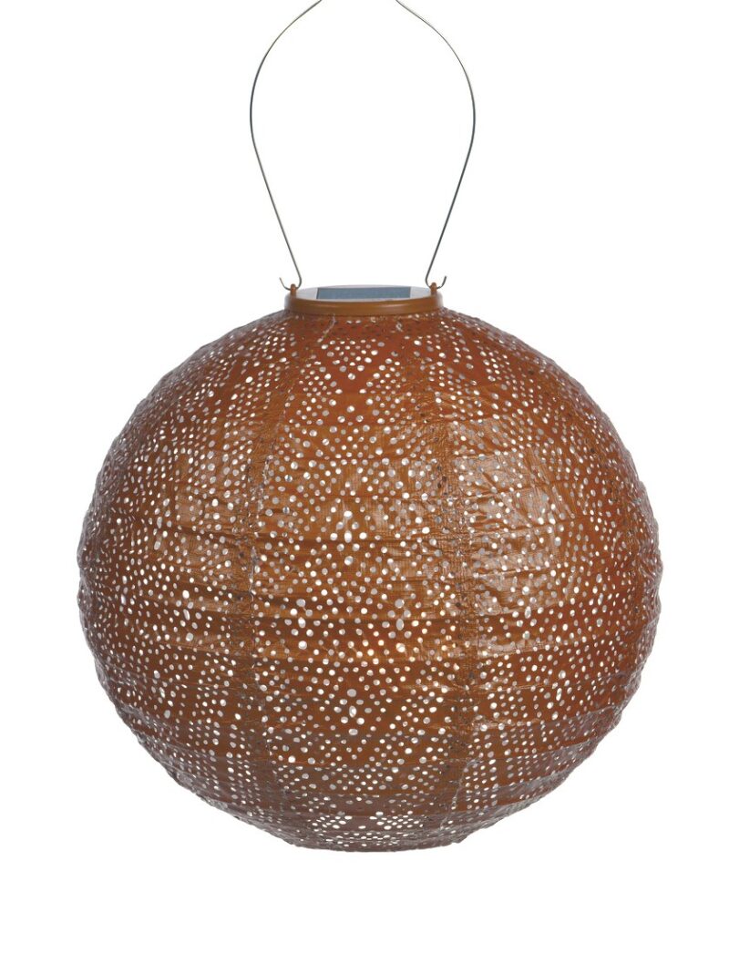 Päikesepaneeliga Aiavalgusti Lumiz Round30 Ikat Copper