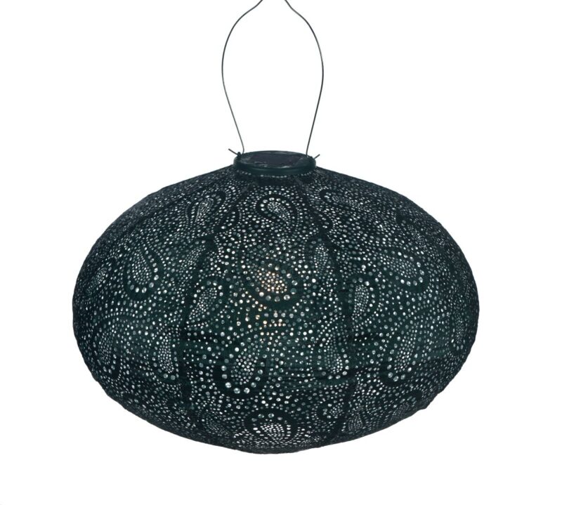 Päikesepaneeliga Aiavalgusti Lumiz Oval40 Paisley Roheline