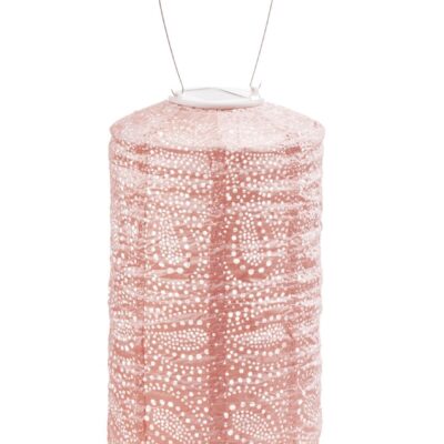 Päikesepaneeliga Aiavalgusti Lumiz Cylinder18 Paisley Roosa