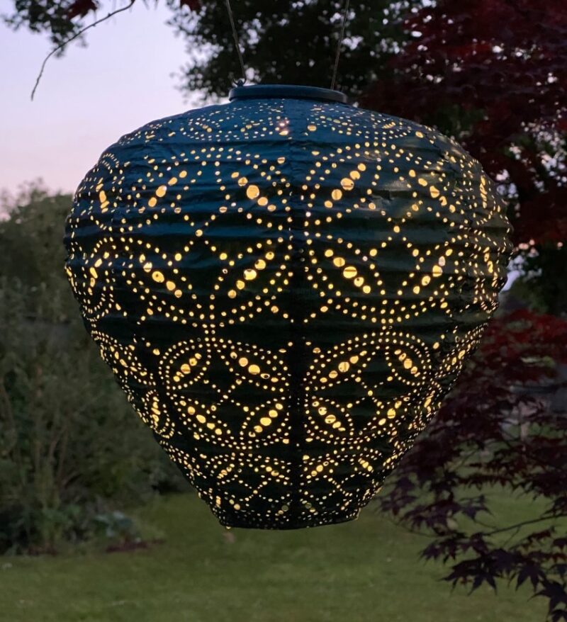 Päikesepaneeliga Aiavalgusti Lumiz Balloon20 Mandela Kuldne - Image 2