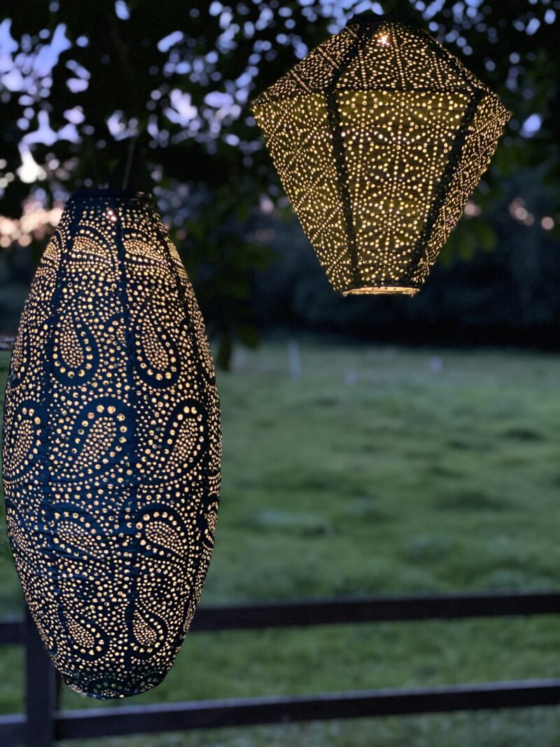 Päikesepaneeliga Aiavalgusti Lumiz Balloon30 Sashiko light Taupe - Image 3