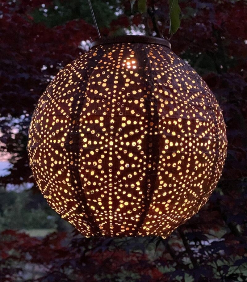 Päikesepaneeliga Aiavalgusti Lumiz Round20 Sashiko Copper - Image 2