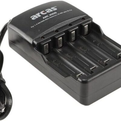 Akulaadija ARCAS 100-240V, 1-4x Micro AAA/Mignon AA