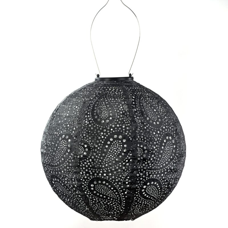 Päikesepaneeliga Aiavalgusti Lumiz Round30 Paisley Tumehall