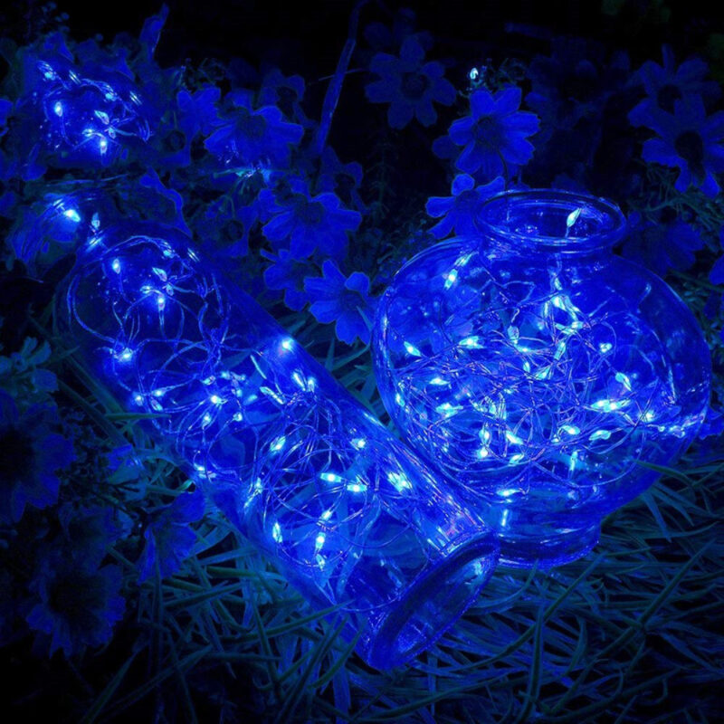 100LED jõulutuled sinine 9.9M patareidega - Image 4