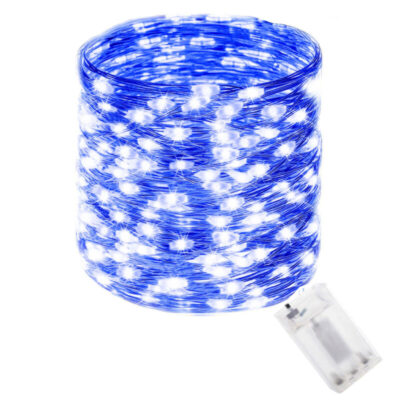100LED jõulutuled sinine 9.9M patareidega