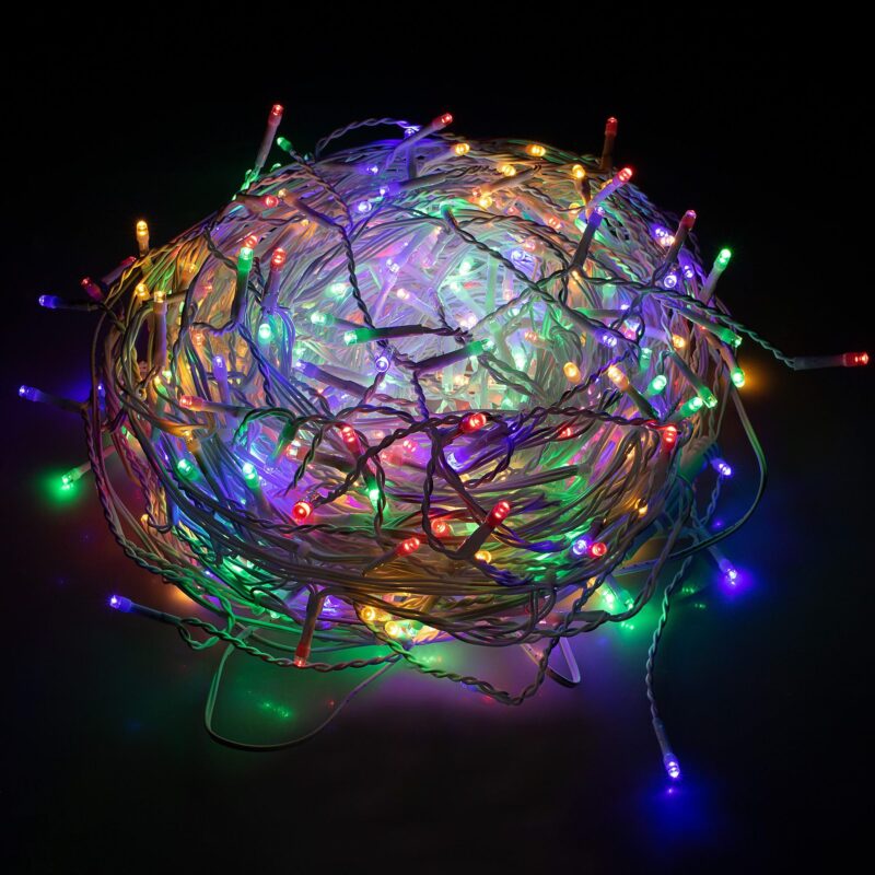 300LED valguskardin värviline 14.5M + juhtimise pult - Image 2