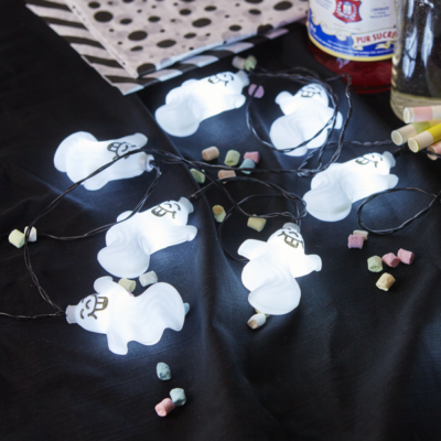 LED valguskett patareidega"Kummitused"