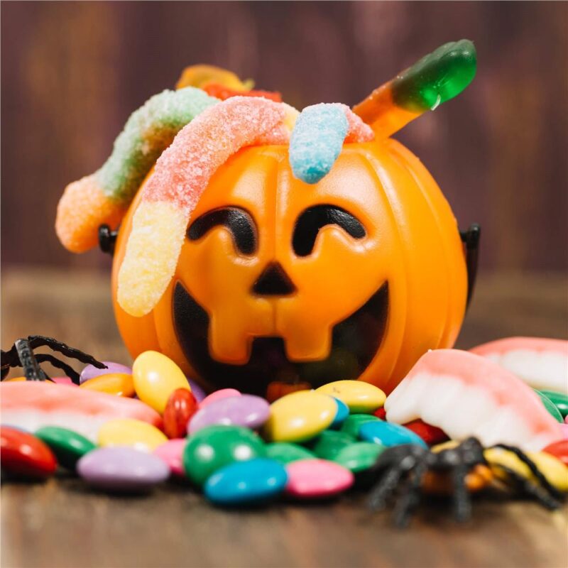 Halloweeni dekoratsioon/kommikorv "Kõrvits" 17cm - Image 3