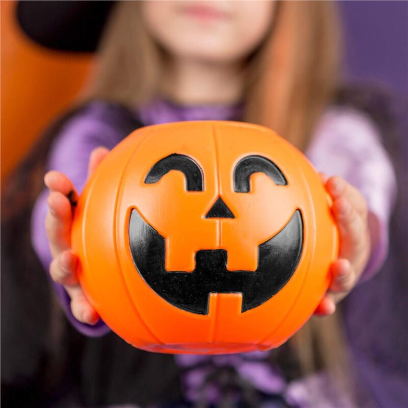 Halloweeni dekoratsioon/kommikorv "Kõrvits" 17cm - Image 4