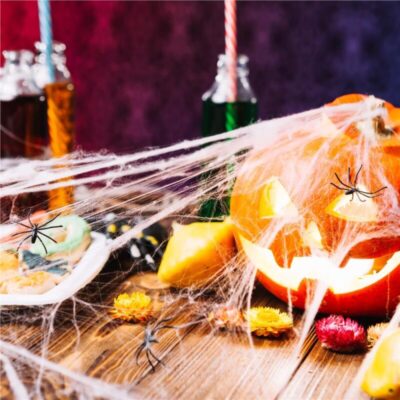 Halloween dekoratiivne ämblikuvõrk 3.5m
