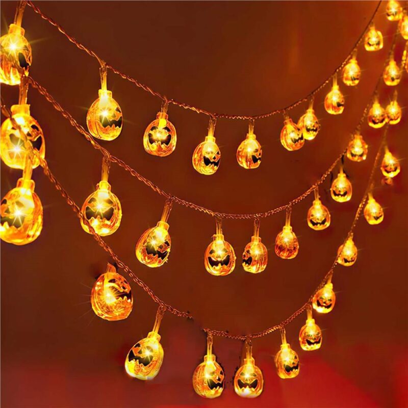 20LED Kõrvitsad patareiga + kaugjuhtimispult - Image 2