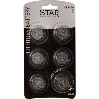 Patareid CR2450 6TK/PK