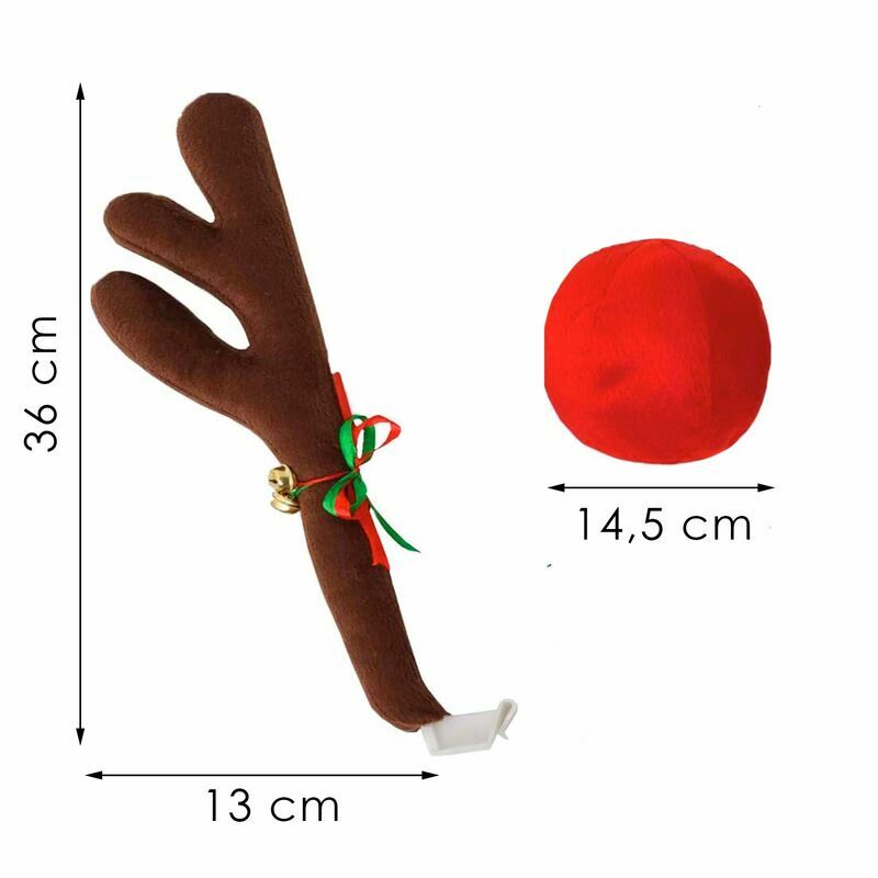 Auto jõulukaunistuste komplekt “Rudolf” - Image 2