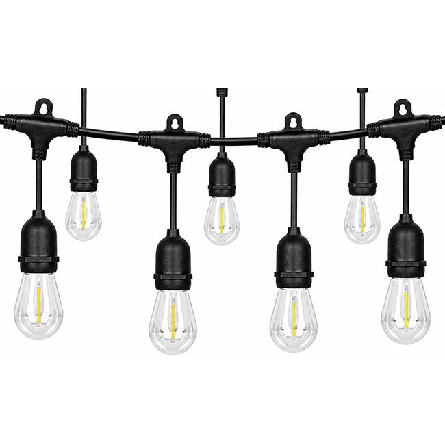 LED lambikett 10M 10 PIRNI soe valge 2700K 230V - Pilt 2