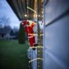 LED jõuluvana redelil "Ladde" 200 cm