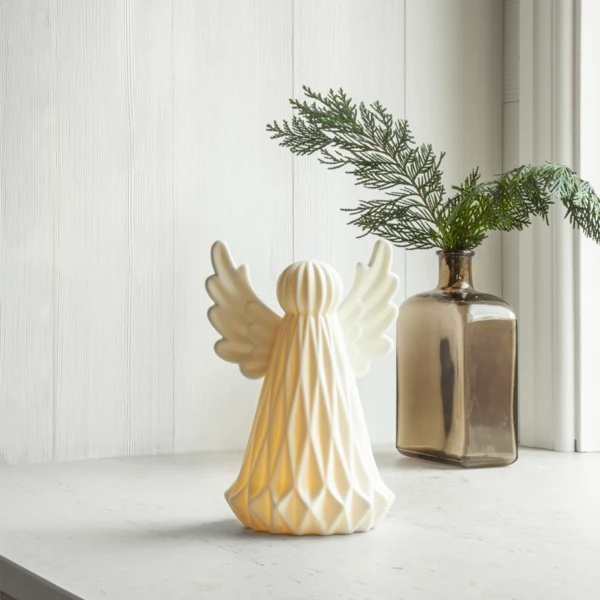 LED ingel "Vinter" 19 cm