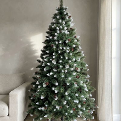 Lumine jõulukuusk "Teemantmänd" käbidega 200 cm