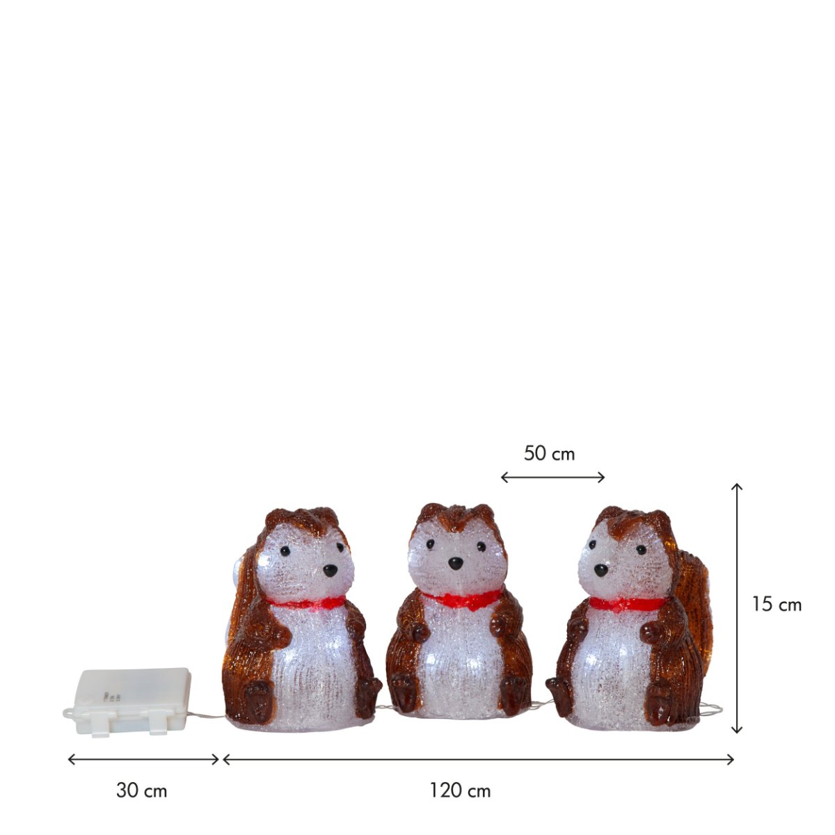 30LED oravate dekoratsioon "Crystalo" 120 cm
