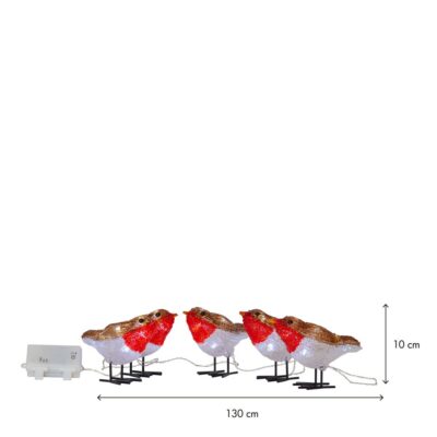 40LED lindude dekoratsioon