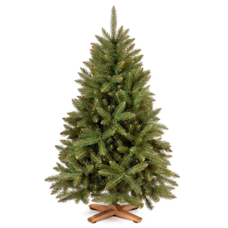 Jõulukuusk "Kaukaasia" 150 cm puitjalaga + hoiustamise kott