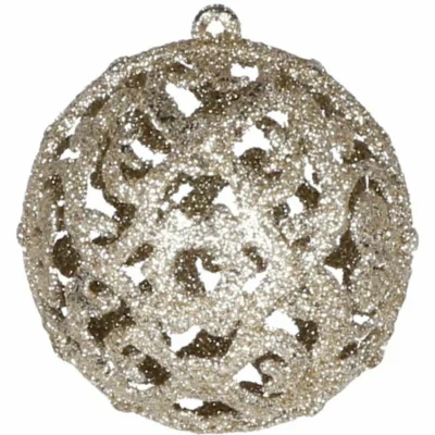 Kuuseehete komplekt 100 tk, kuldsed kuulid Ø 3–6 cm
