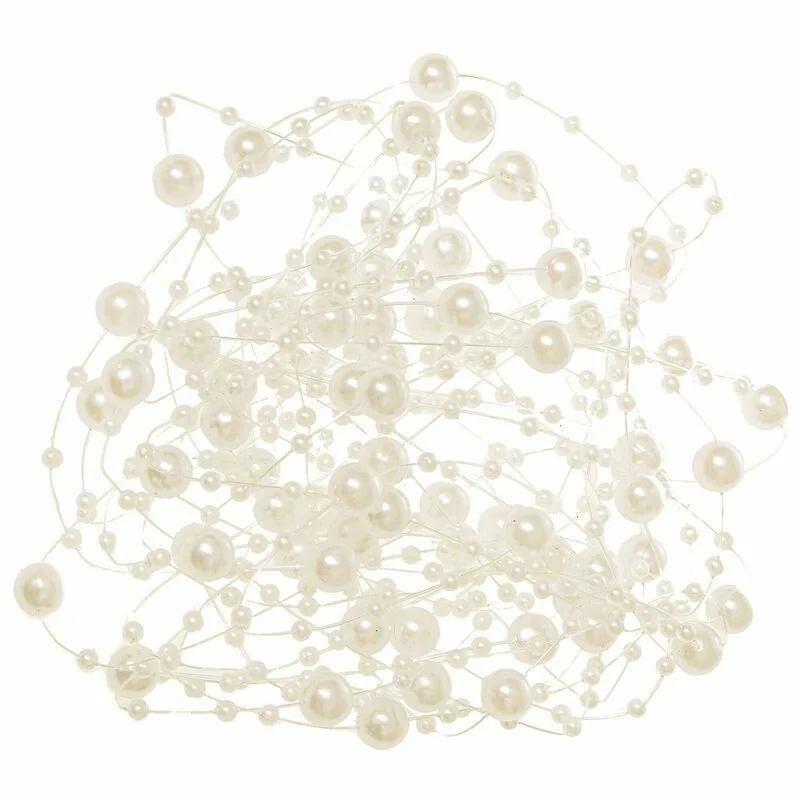 Pärlikee kuusele 5 m, kreemjas, 8 + 3 mm